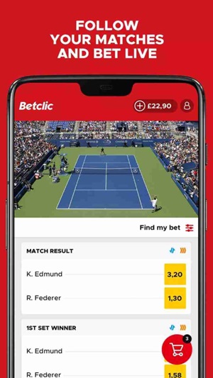 Betclic screenshot 1