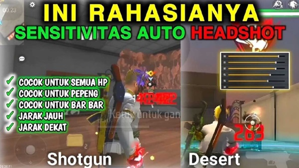 Sensitivitas FF Auto Headshot screenshot 1