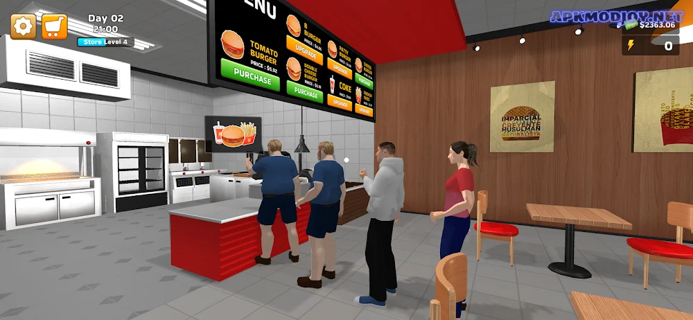 Burger Simulator screenshot 2