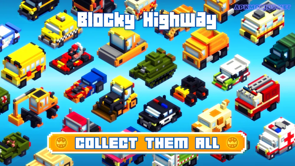 Blocky Highway screenshot 3