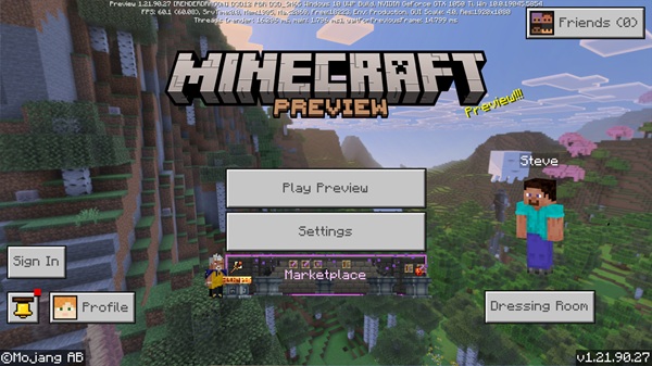 Minecraft 1.21.90.27 screenshot 3
