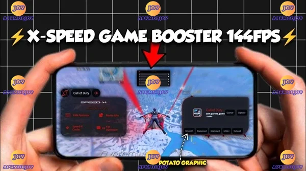 Speed X Game Booster screenshot 1