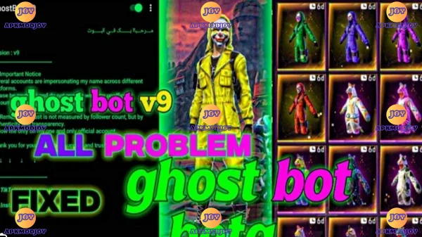 Ghost Bot V9 screenshot 1