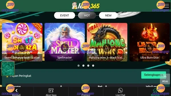 Luck365 screenshot 1