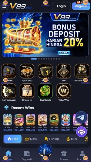 V89 screenshot 1