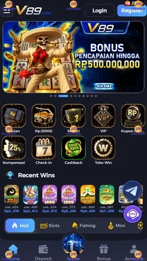 V89 screenshot 2